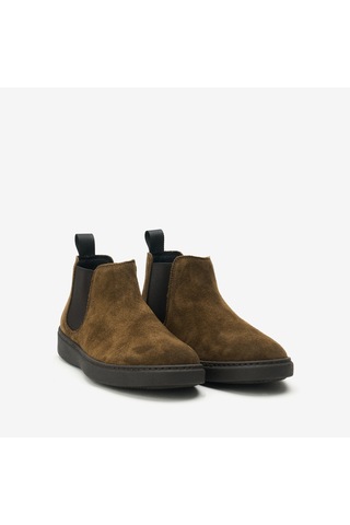 Felcet.moro Bot Erkek 19c6 Frau Waxy Chelsea Boot Kahverengi