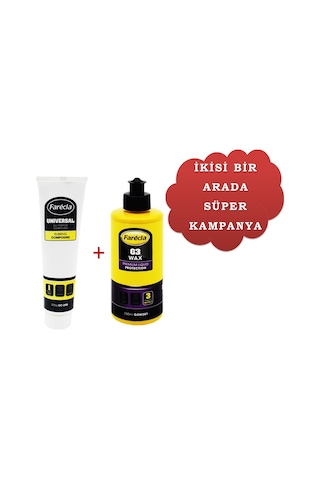 Farecla Universal Tüp Pasta 200gr ve Farecla G3 Wax Cila 250ml Farecla Universal Tüp Pasta 200gr ve Farecla G3 Wax Cila 250ml