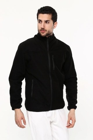 Uniprom Polar Mont Çift Katlı Kalın Kumaş 5 Cepli Siyah - Füme Siyah