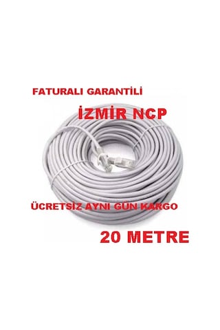 20 Metre Cat6 Lan Kablosu Eternet Internet Kablosu 20 Metre Cat6 Lan Kablosu Eternet Internet Kablosu