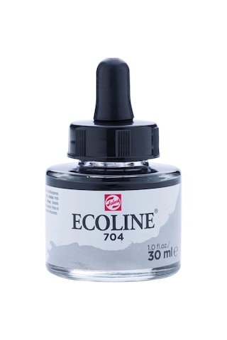 Ecoline Sıvı Suluboya - 704 Grey