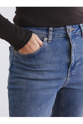 Lcw Jeans İndigo Flare Kadın Jean Pantolon