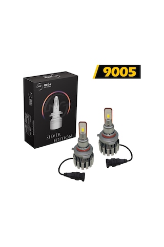 Slim Led Xenon V2 12-24 Volt Silver Edition Csp Led 9005