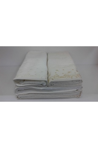 Soley Bambu Holly 4'lü Midi Havlu Set
