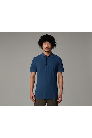 The North Face M Premium Slim Polo Erkek Günlük Polo Tişört Nf0a8c1nhdc1 Mavi Mavi