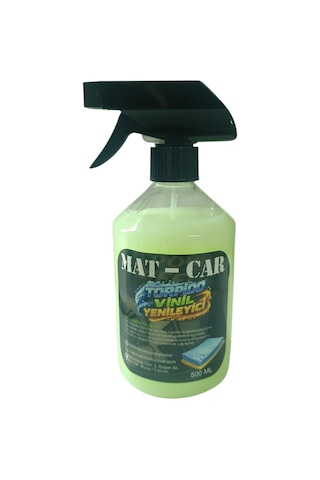 Mat-car Torpido, Trim Ve Vinil Yenileyici 500 Ml - Plastik Koruyucu Ve Parlatıcı İç Bakım Ürünüuzun Süre Kalıcı Koruma Neon Yeşil