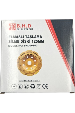 Fixonic B.h.d Bhd00840 125mm Elmaslı Taşlama Silme Disk
