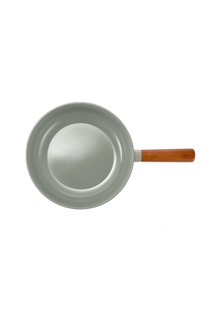 Neoflam Fika Gri Alüminyum Döküm Gaz ve İndüksiyonlu Wok Tava