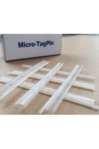 4.4 MM Micro Fine Kısa Seffaf Kılçık ve Etiket Takma Tabancası