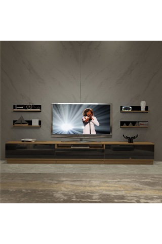 Decoraktiv Trendstyle 270rs Mdf Tv Ünitesi Tv Sehpası Pera - Siyah