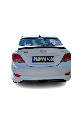 Hyundai Accent Blue 2011-2019 Arka Tampon - Eki Plastik