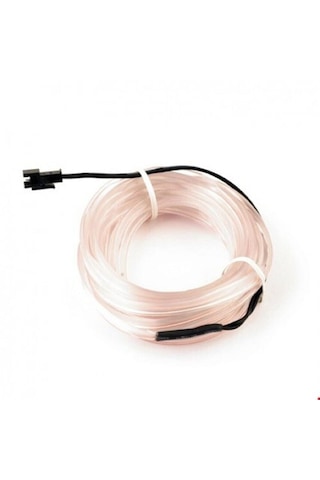Araç Araba İçi Torpido Ledi Renkli İp Neon İp Led 2 Metre Kırmızı Neon