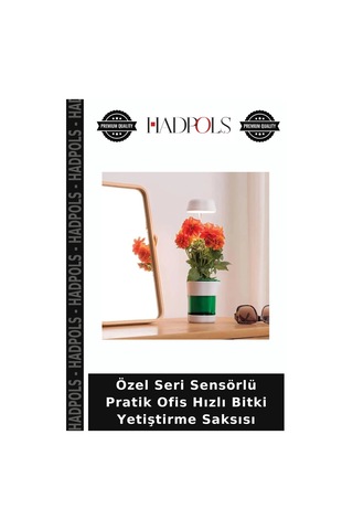 Özel Seri Sensörlü Pratik Ofis Hızlı Bitki Yetiştirme Saksısı
