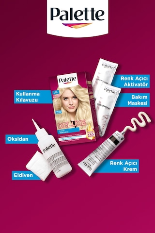 Palette Deluxe Saç Boyası Uıl Ultra Yoğun Renk Açıcı (78339498)