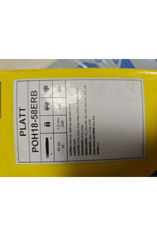 Platt Pala 3.8x34 45 Cm 1,5 Mm 3/8 X 34 Diş