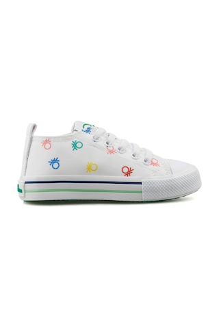 United Colors Of Benetton Bn 30660 Beyaz Çocuk Günlük Ayakkabı Bn-30660-Beyaz Beyaz