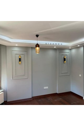 Tv Arkası Tasarımı Boyanabilir Çıta Hazır Kesim Anka140