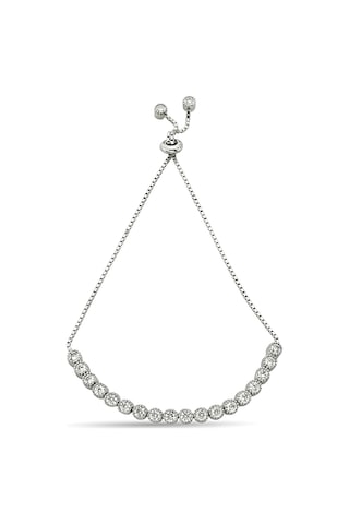 Argentum Concept - Gümüş Asansörlü Su Yolu Bileklik - B076501