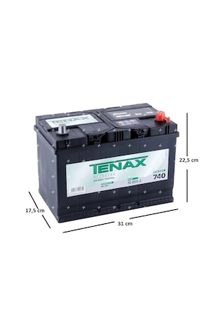 Tenax 12V 91 Ah Varta Akü Üretimi