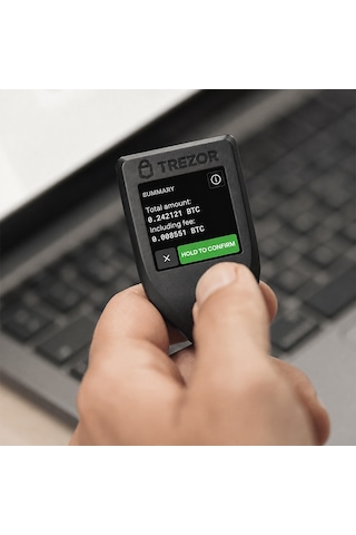 Trezor Model T Donanım Kripto Cüzdanı Hardware Wallet Bitcoin Cüzdanı