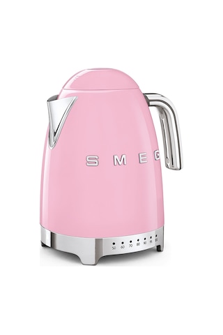 Smeg KLF04 1.7 LT Paslanmaz Çelik Su Isıtıcı Kettle Pembe
