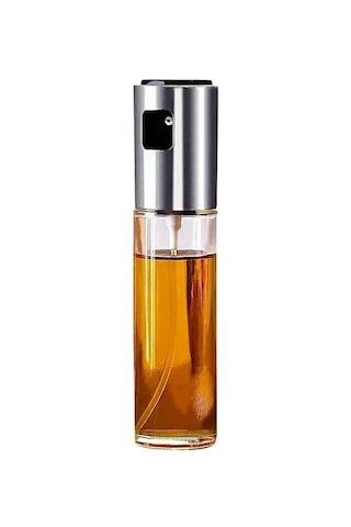 Sprey Yağdanlık Ve Sirkelik Şişesi 100 Ml. Airfryer İçin Sprey Yağ Püskürtücü Şeffaf