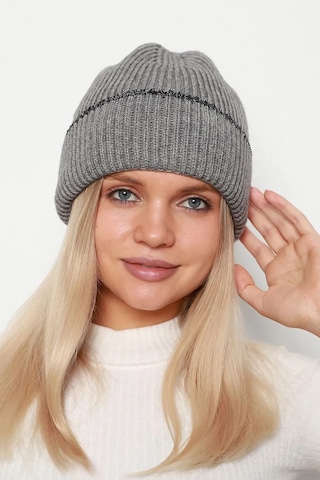 Sim Detaylı Kadın Bere Rkş-1139 Gri Gri