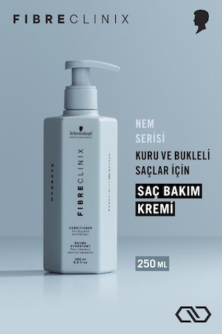 Fibre Clinix Nemlendirici Saç Bakım Kremi 250ml Kuru Ve Cansız Saçlar