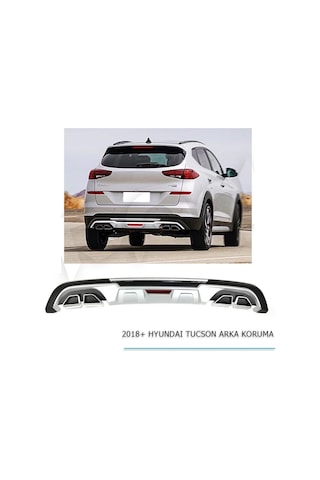 Hyundai Tucson Arka Koruma Difüzör 2018+