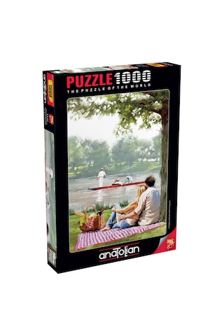 Anatolian 1000 Parçalık Puzzle - Romantik Piknik 1137