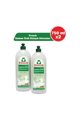 Frosch Badem Özlü Bulaşık Deterjanı 2 x 750 ML