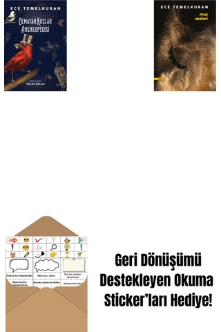 Olmayan Kuşlar Ansiklopedisi + Muz Sesleri + Okuma Sticker'ları