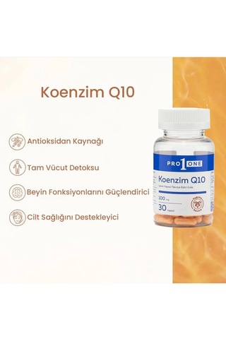 Pro 1 One Koanzim Q10 Takviye Edici Gıda 30 Tablet