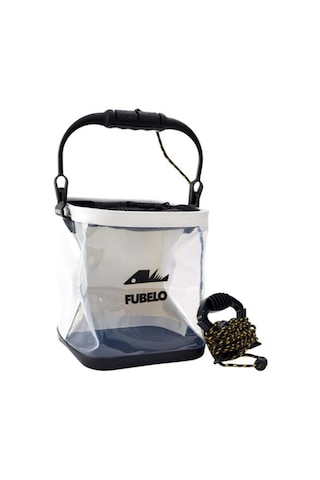 Fubelo Flar Katlanır Kova Beyaz