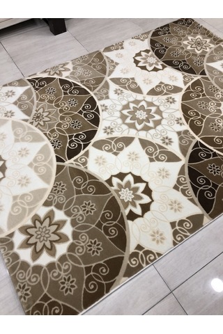 Flora Halı Lavin 0018 A 165X230 Krem Kahve 4 M2 Halı !