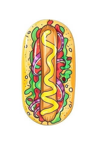 Hot Dog Şekilli Deniz Yatağı - 43248 Lisinya Çok Renkli