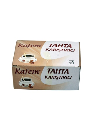 Ahşap Tahta Karıştırıcı 24 Pk X 500 Adet Koli - Kafem