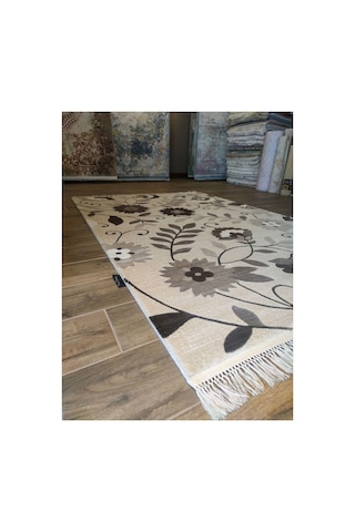 Aspero 4108b Kahve Halı Çok Renkli