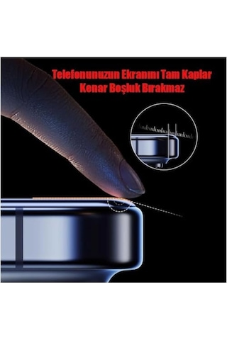 Galaxy S25 Ultra İle Uyumlu Aparatlı Hayalet Ekran Koruyucu Yanlardan Görünmeyen Darbeye Ve Çizilmeye Karşı Koruyan Hd