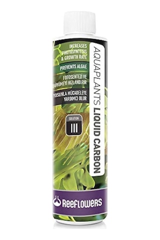 Reeflowers Aquaplants Liquid Carbon Iıı Akvaryum Bitki Likit Karbon 250 Ml Renkli