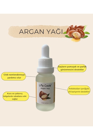 %100 Argan Yağı 20 Ml