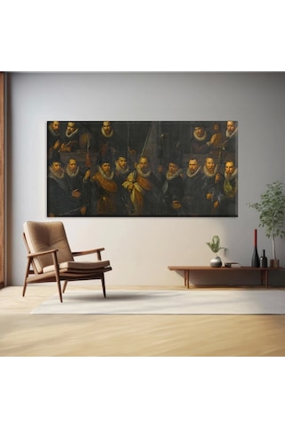 Klasik Dönem Portreleri Kanvas Tablo