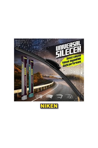 Niken Yeni Seri Subaru Forester Silecek Takımı 2013-2016 Muz Tip Silecek Aparatlı