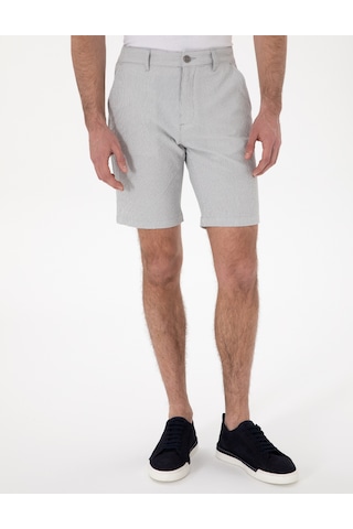 Pierre Cardin Erkek Gri Şort / Bermuda 50305289-vr024 Gri