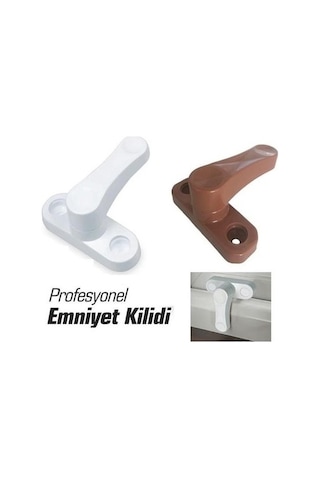 Kervan Plastik Pencere Emniyet Kilidi Çok Renkli