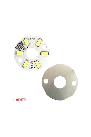 5730 5v 3w 31mm Beyaz Led Modül Aluminyum Pcb 6 Led Lamba Aydınlatma Işık