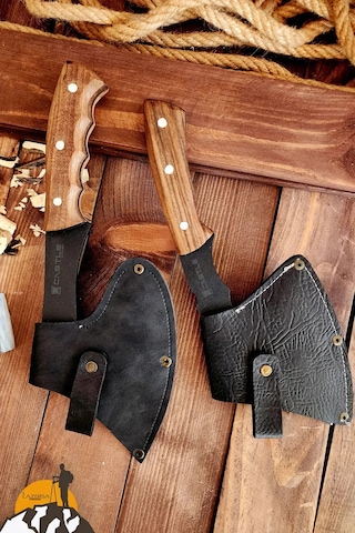 Outdoor Balta 2'li Kamp Baltası Nacak Budama Baltası Ahşap Sap X