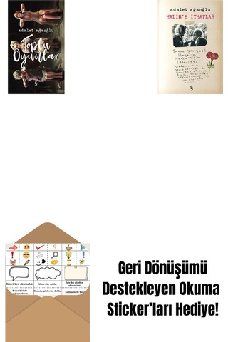 Toplu Oyunlar Ciltli + Halim'e İthaflar + Okuma Sticker'ları