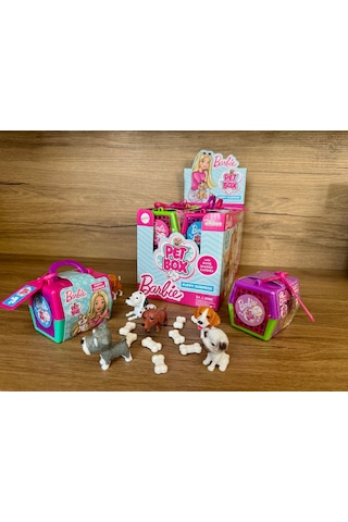 Barbie Puppy Surprise Pet Box Sürpriz Yavru Köpek Ve Aksesuar Seti 1 Adet