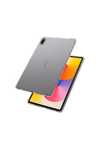 Huawei Matepad Se 11 İnç Kılıf Şeffaf Köşe Korumalı Crystal Clear Silikon Kapak Ags6-w00 Ags6-w09 Kılıf
